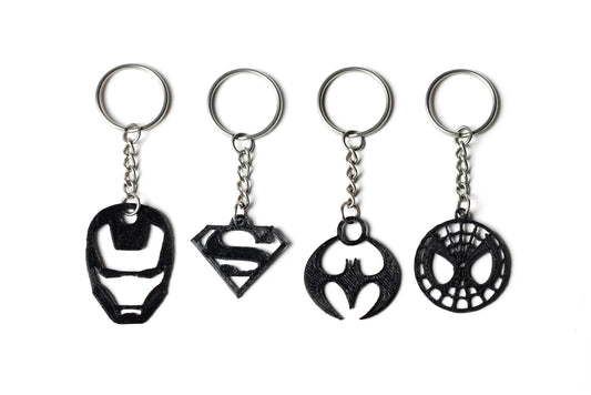 Superhero 3D Keychain